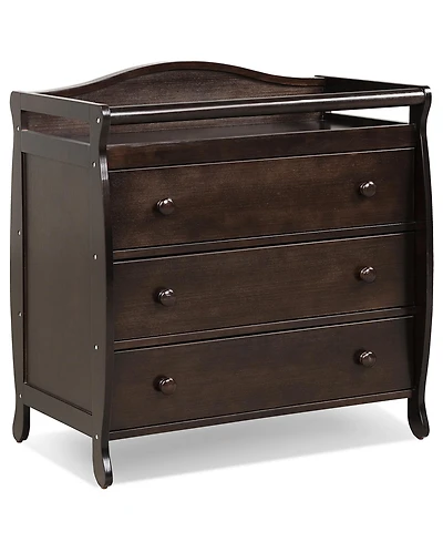 Costway Baby 3 Drawer Changing Table Diaper Station w/ Safety Belt