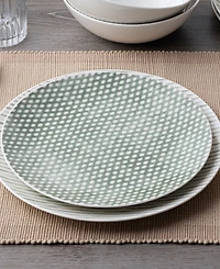 Noritake Hammock Dots Coupe Salad Plates, Set of 4