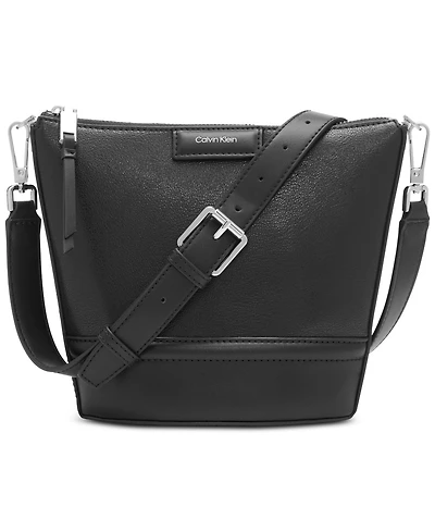 Calvin Klein Ash Adjustable Top Zipper Crossbody