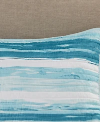 Madison Park Marina Printed 6 Piece Quilt Set