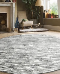Closeout! Km Home Davide 5'3" x Round Area Rug