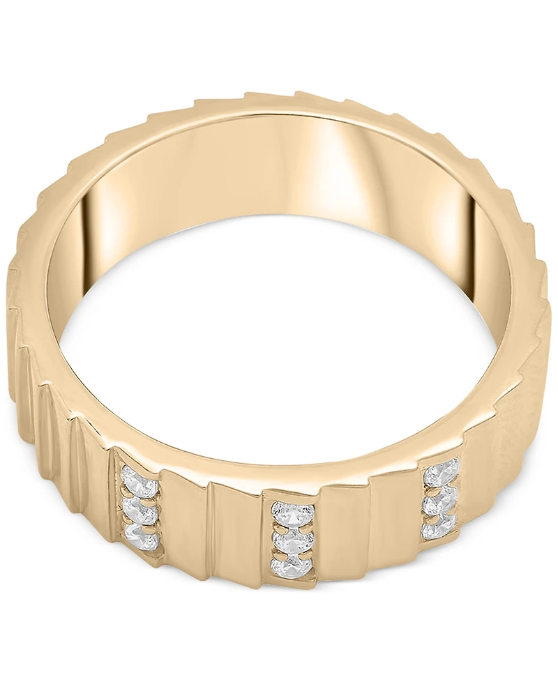 Audrey by Aurate Diamond Infinity Band (1/6 ct. t.w.) in Gold Vermeil, Created for Macy's