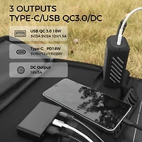 Portable Solar Panel, 40W Charge Capacity, Durable, Foldable and Easy to Carry
