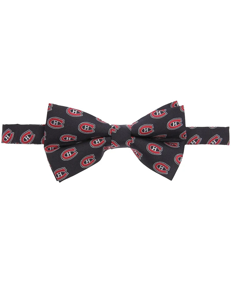 Men's Navy Montreal Canadiens Repeat Bow Tie
