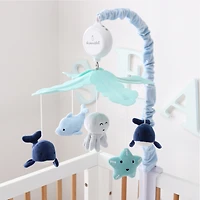 The Peanutshell Sealife Baby Musical Crib Mobile, 12 Lullabies