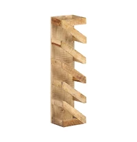 vidaXL Wine Rack for 5 Bottles Solid Mango Wood