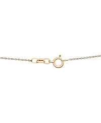 Cultured Freshwater Pearl (3mm) Station 17" Collar Necklace in 14k Gold-Plated Sterling Silver