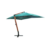 Floating Garden Parasol Melia 118.1"x157.5" Green