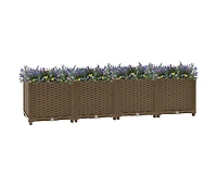 Raised Bed 63"x15.7"x15" Polypropylene