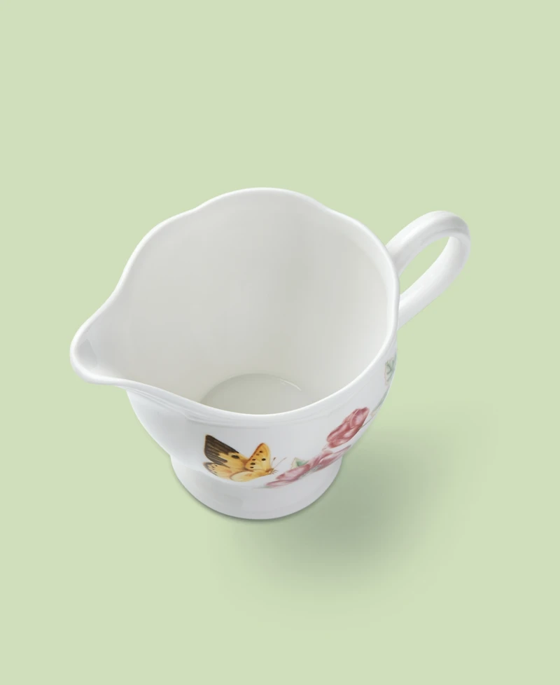 Lenox Butterfly Meadow 7 Oz. Floral Porcelain Creamer