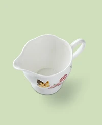 Lenox Butterfly Meadow 7 Oz. Floral Porcelain Creamer