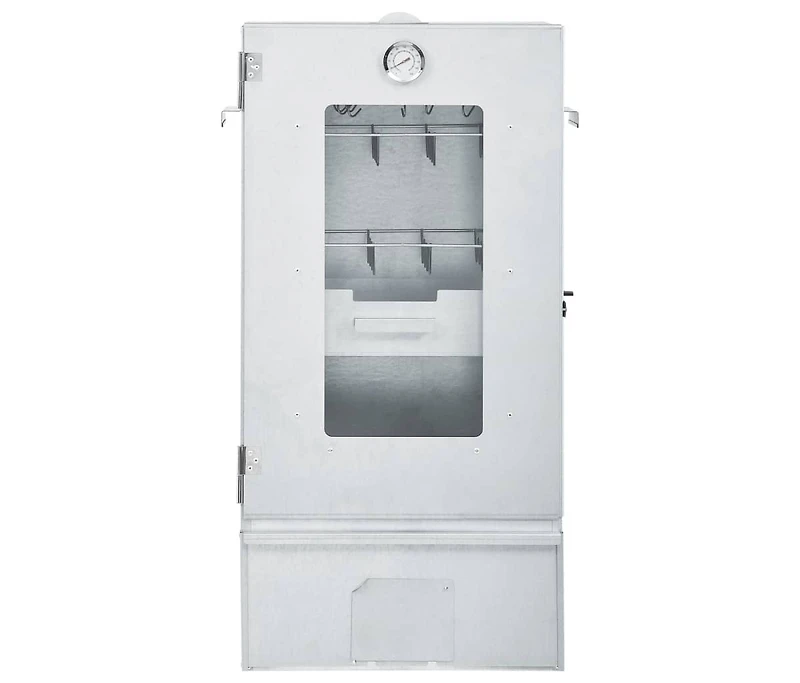 vidaXL Bbq Oven Smoker with 2.2 lb Wood Chips 17.5"x11.4"x32.7"