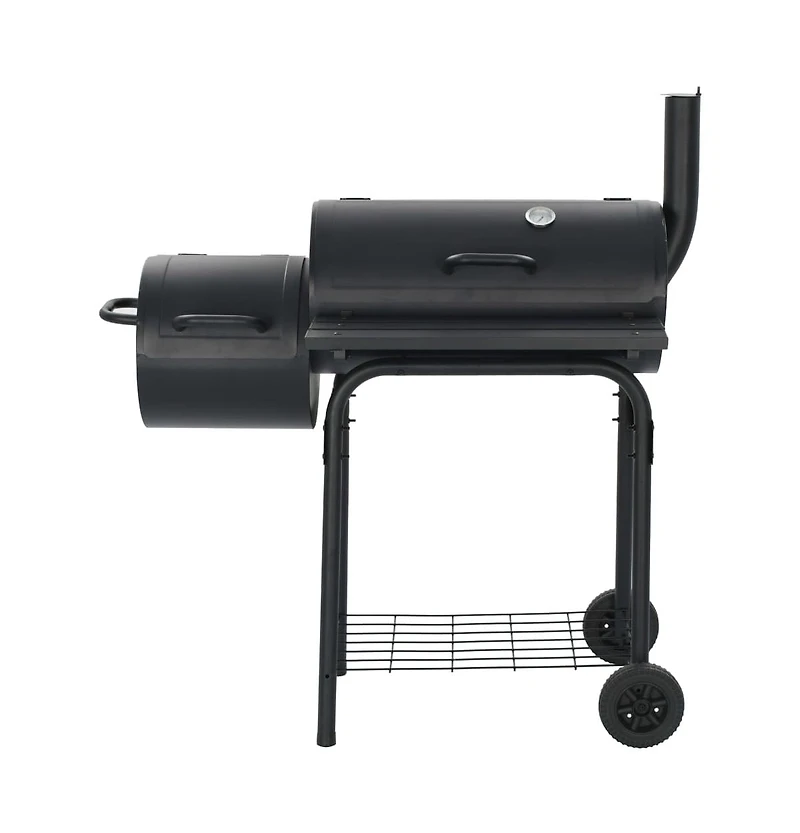 vidaXL Classic Charcoal Bbq Offset Smoker
