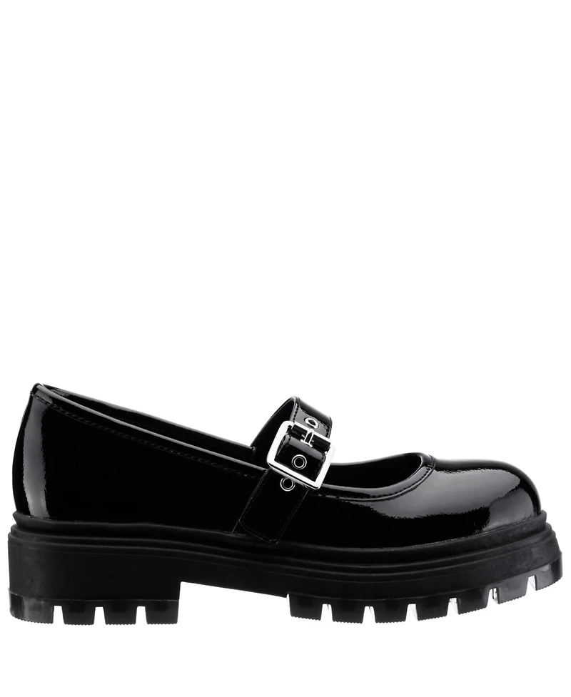 Nina Toddler Girls Kathy Lug Bottom Sole Mary Jane Shoe