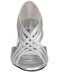 Easy Street Women's Oceana Peep Toe Pumps