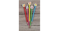 Unicorn Magic Pencil Toppers- Drawing, Coloring Activity Book by Editors of Silver Dolphin Books