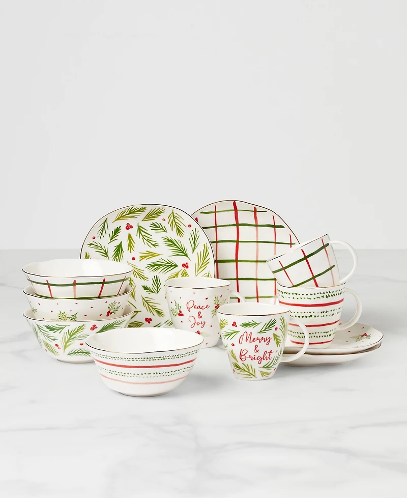 Lenox Bayberry 12 Pc. Dessert Set, Service for 4