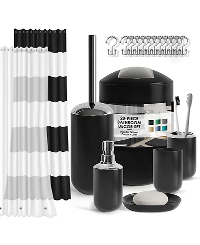 9 Piece Complete Bathroom Set