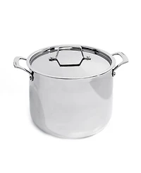 BergHOFF Professional Tri-Ply 18/10 Stainless Steel 9.5" Stockpot with Ss Lid, 8qt.