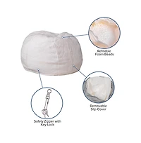 Small Bean Bag Chair For Kids And Teens