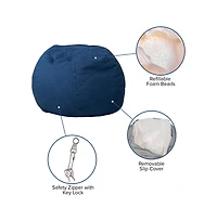 Small Bean Bag Chair For Kids And Teens