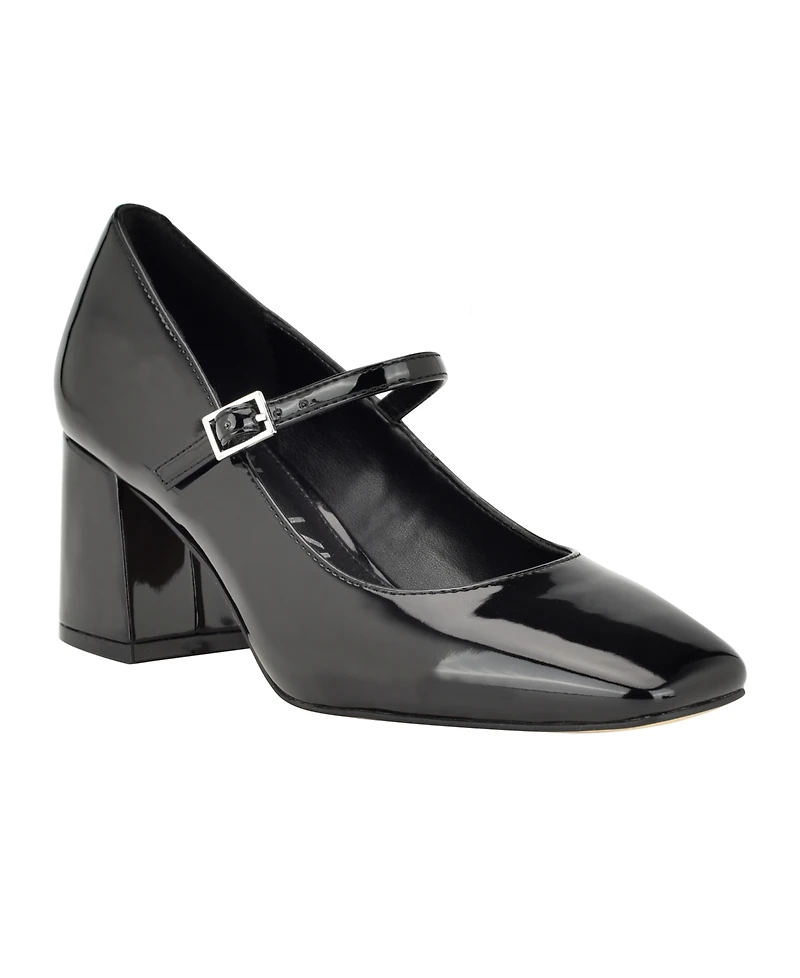 Calvin Klein Women's Jatlee Mary Jane Block Heel Pumps