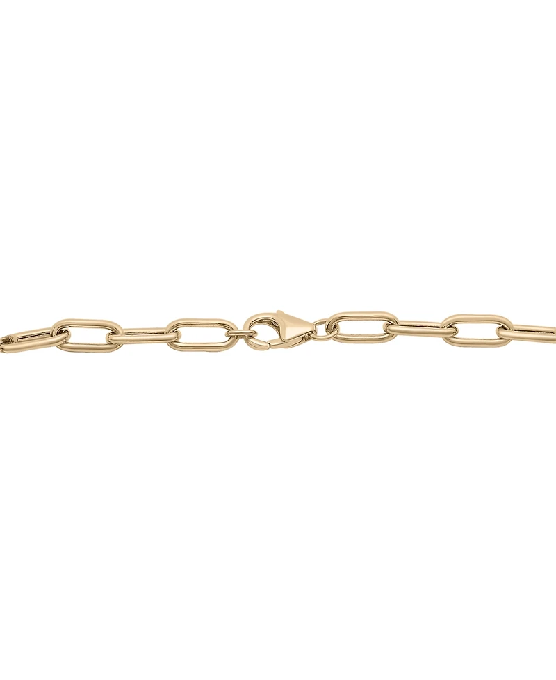 Wrapped in Love Diamond Circles Paperclip Link Bracelet (1/2 ct. t.w.) in 14k Gold, Created for Macy's