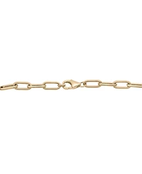 Wrapped in Love Diamond Circles Paperclip Link Bracelet (1/2 ct. t.w.) in 14k Gold, Created for Macy's