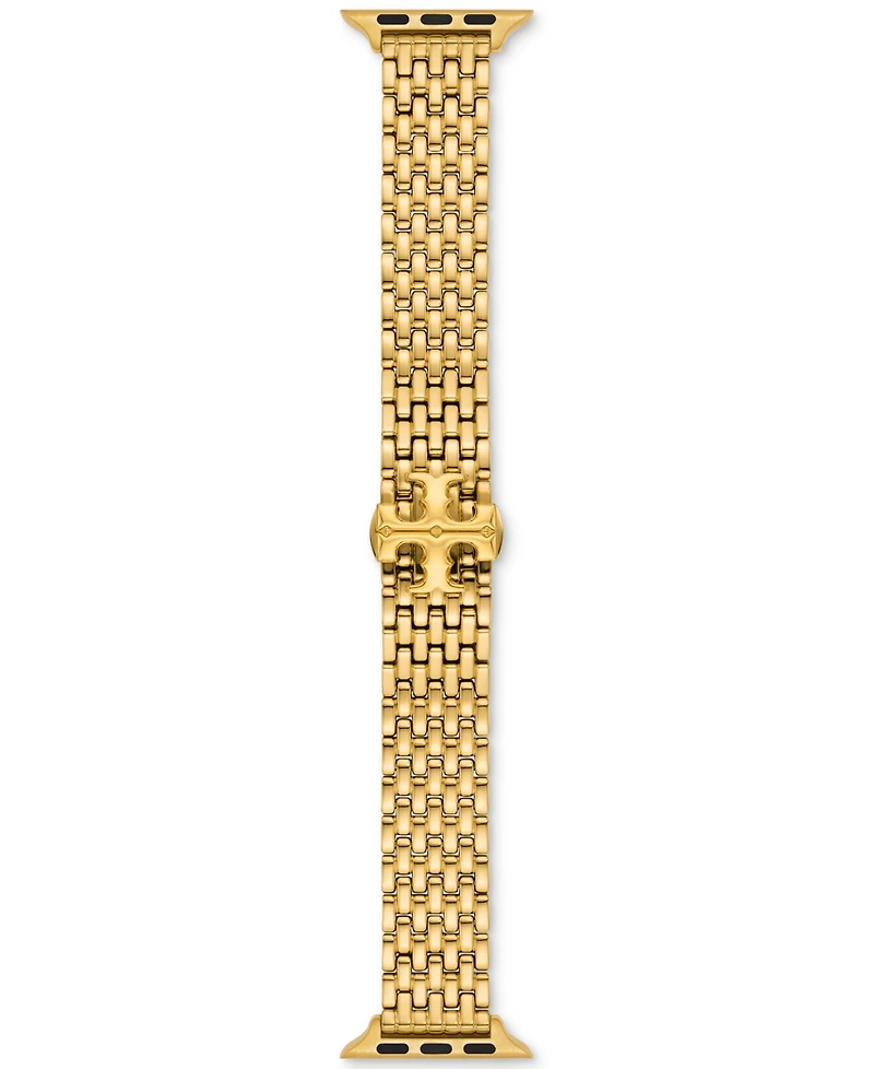 Tory Burch Gold-Tone Stainless Steel Bracelet For Apple Watch 38mm-45mm