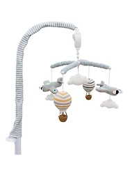 Living Textiles Baby Boys Airplanes Musical Mobile