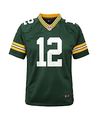 Big Boys and Girls Aaron Rodgers Bay Packers Alternate Game Player Jersey