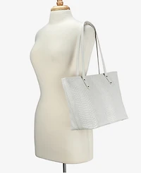 GiGi New York Taylor Leather Zip Tote