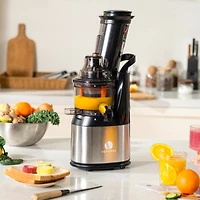 Ventray Masticating Juicer - Slow Cold Press Juice Maker - Black