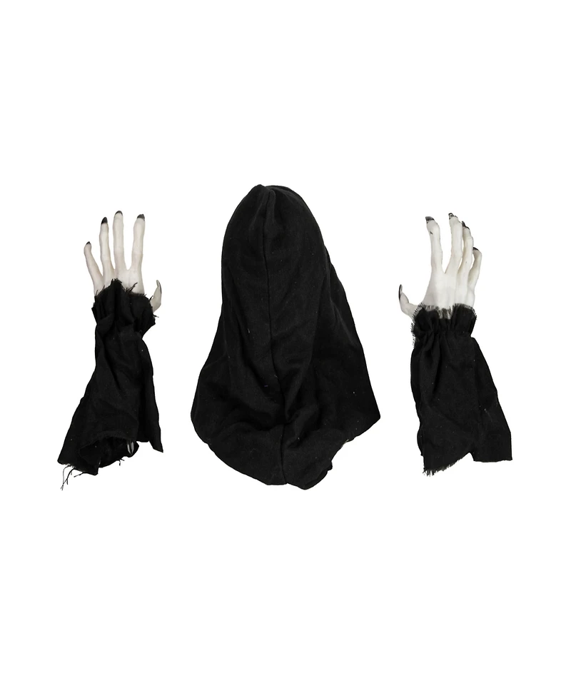 8" Led Lighted Grim Reaper with Sound Outdoor Halloween Decoration