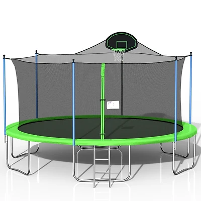 Streamdale 16FT Trampoline With Backboard