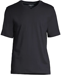 Lands' End Big & Tall Super-t Short Sleeve V-Neck T-Shirt