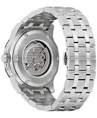 Bulova Men's Automatic Marine Star Marc Anthony Stainless Steel Bracelet Watch 45mm