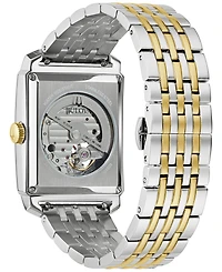 Bulova Men's Automatic Classic Sutton Two-Tone Stainless Steel Bracelet Watch 33mm