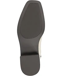 Journee Collection Women's Cappri Block Heel Square Toe Ankle Booties