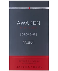 New! Tumi Men's Awaken Distilled [08:00 Gmt] Extrait de Parfum Spray, 3.4 oz.