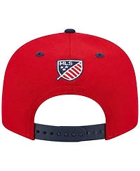 Men's New Era Red Charlotte Fc Americana 9FIFTY Snapback Hat