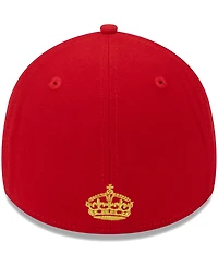 Men's New Era Red St. Louis Cardinals 2023 Mlb World Tour: London Series Flag Fill 39THIRTY Flex Hat