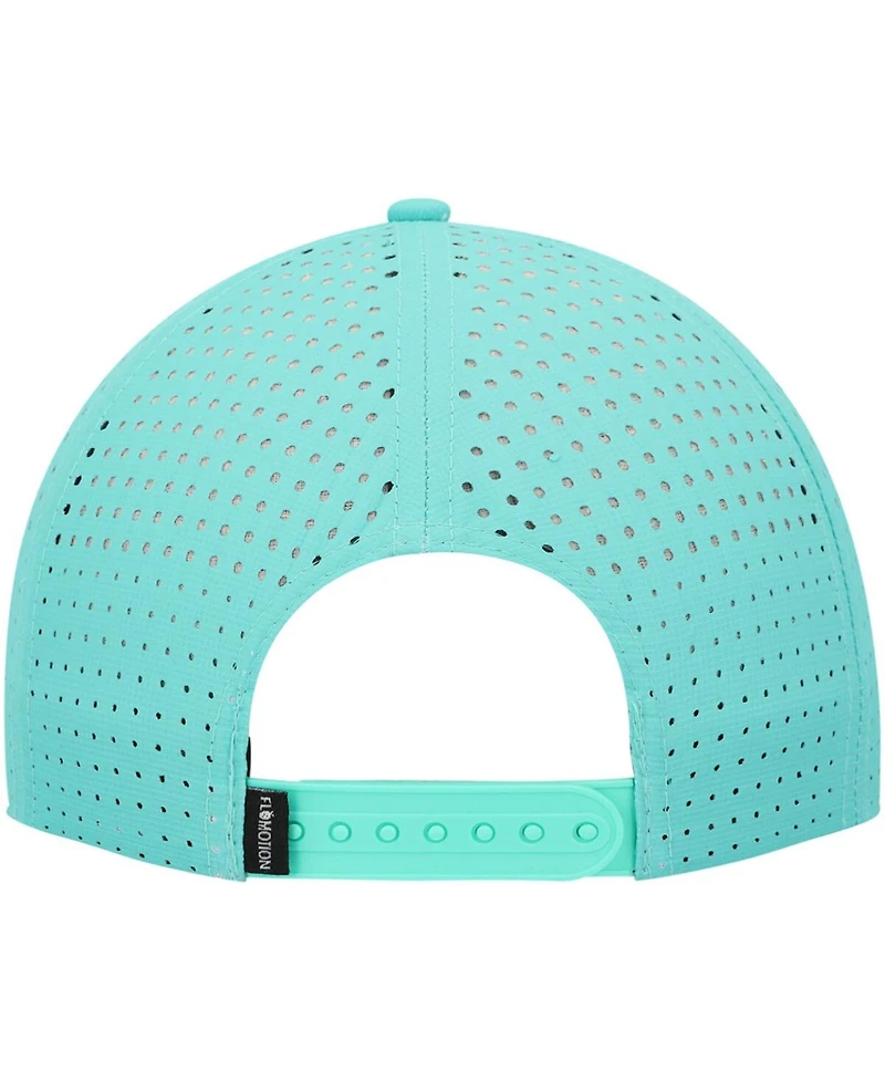 Men's Flomotion Mint Rubber Logo Snapback Hat