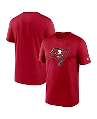 Men's Nike Red Tampa Bay Buccaneers Legend Logo Performance T-shirt