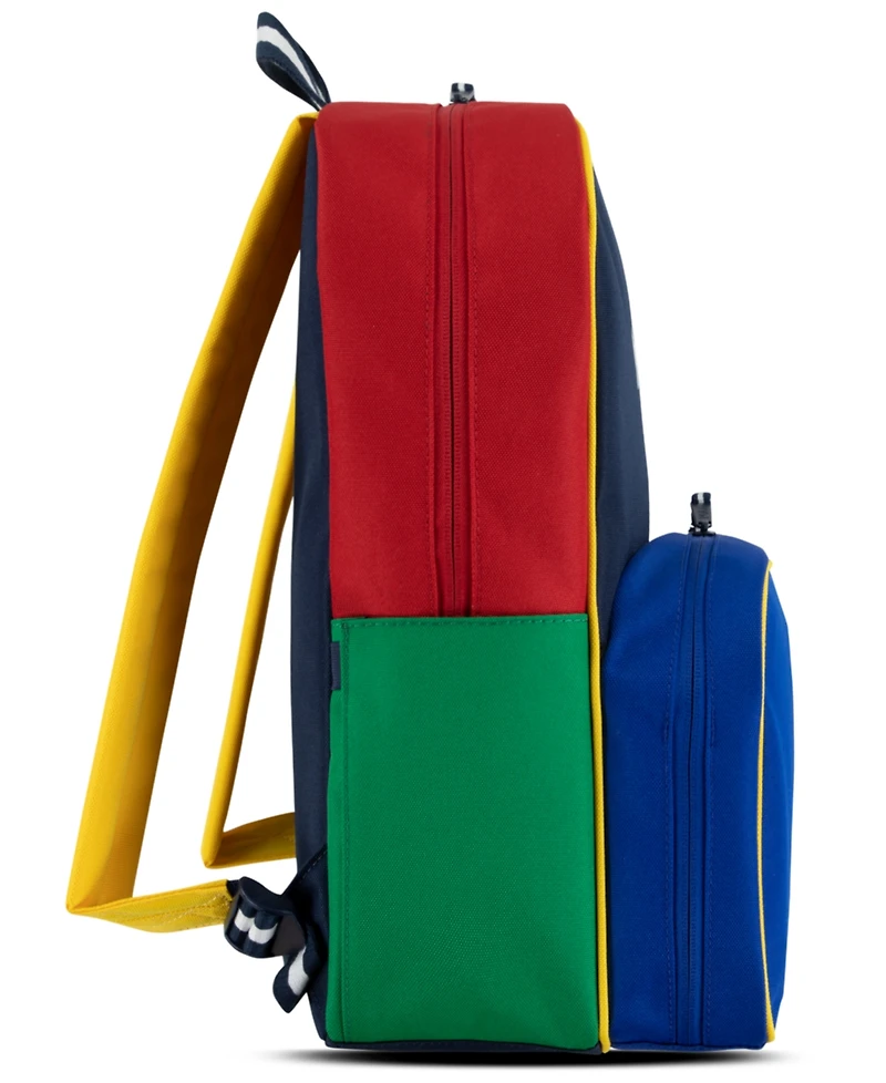 Polo Ralph Lauren Big Boys Backpack, Lunch Box and Pencil Case Combo Set, 3 Piece