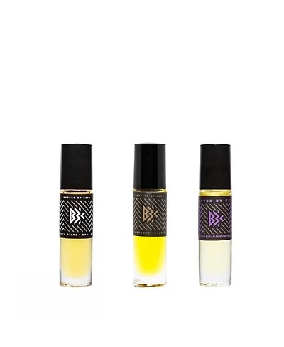 Three Essentials Spiced Wood & Musk Perfume Oil Trio
