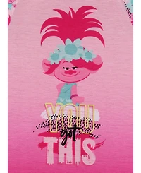 Trolls Girls DreamWorks Nightgown You Got This Poppy Short-Sleeve Pajama