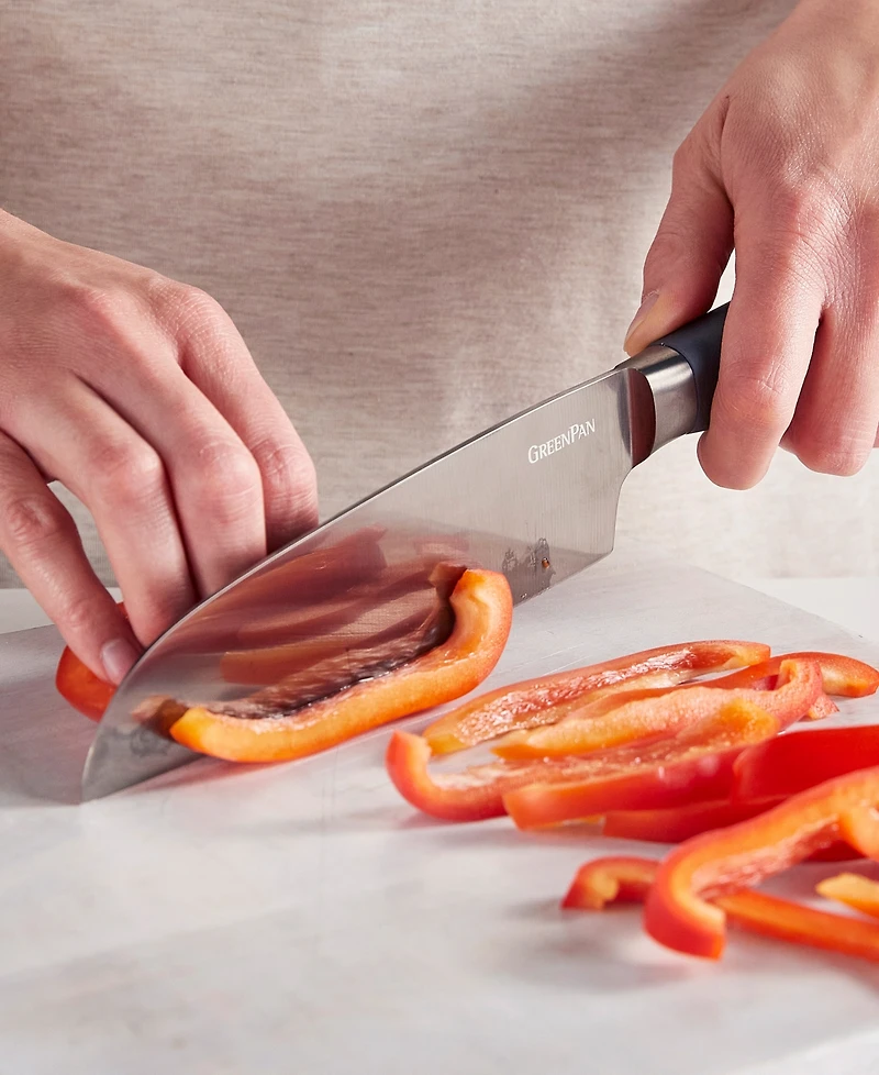 GreenPan Titanium 2-Piece Santoku Knife Set