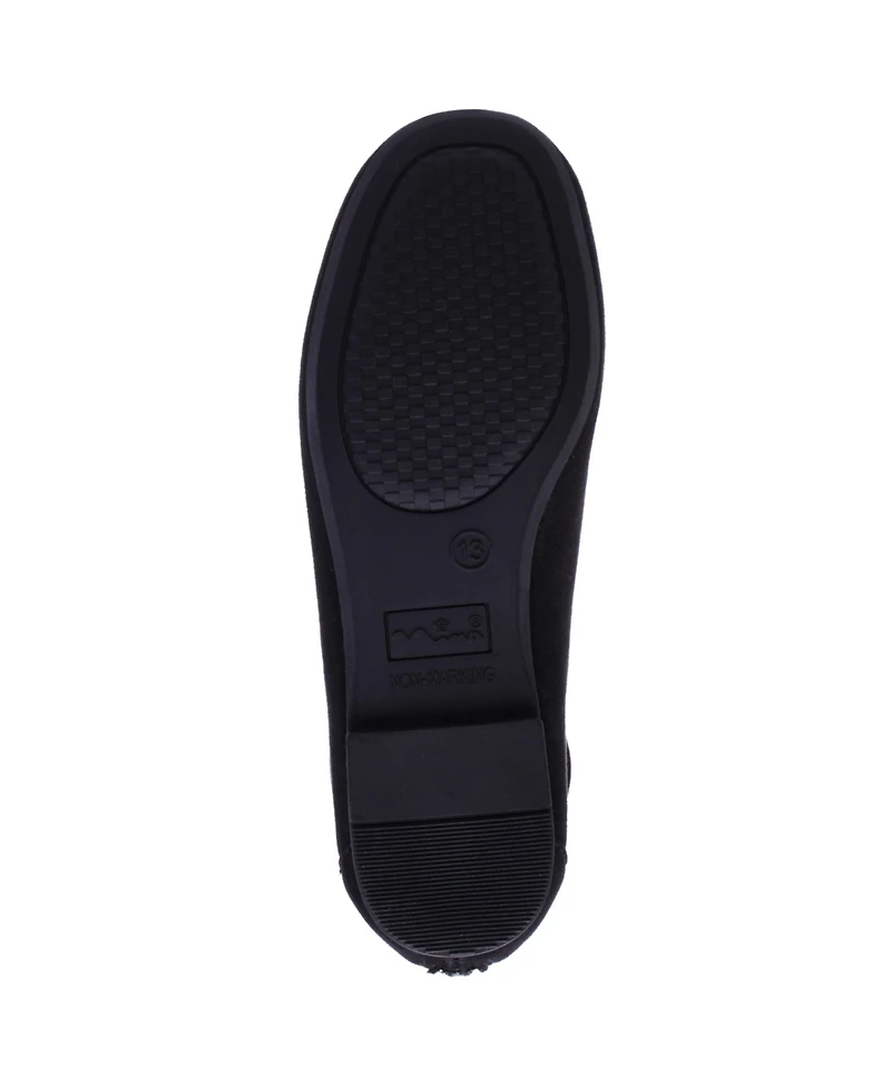 Nina Big Girls Marissa Crisscross Ankle Strap Ballet Flat