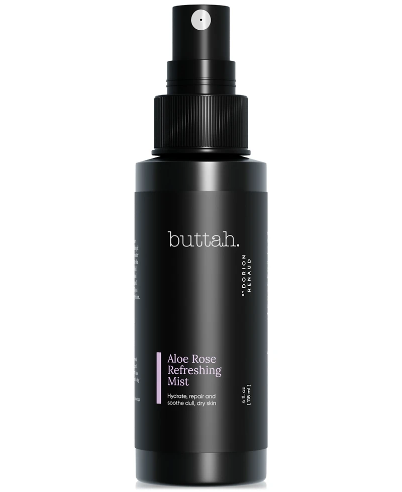 Buttah Skin Aloe Rose Refreshing Mist, 4-oz.